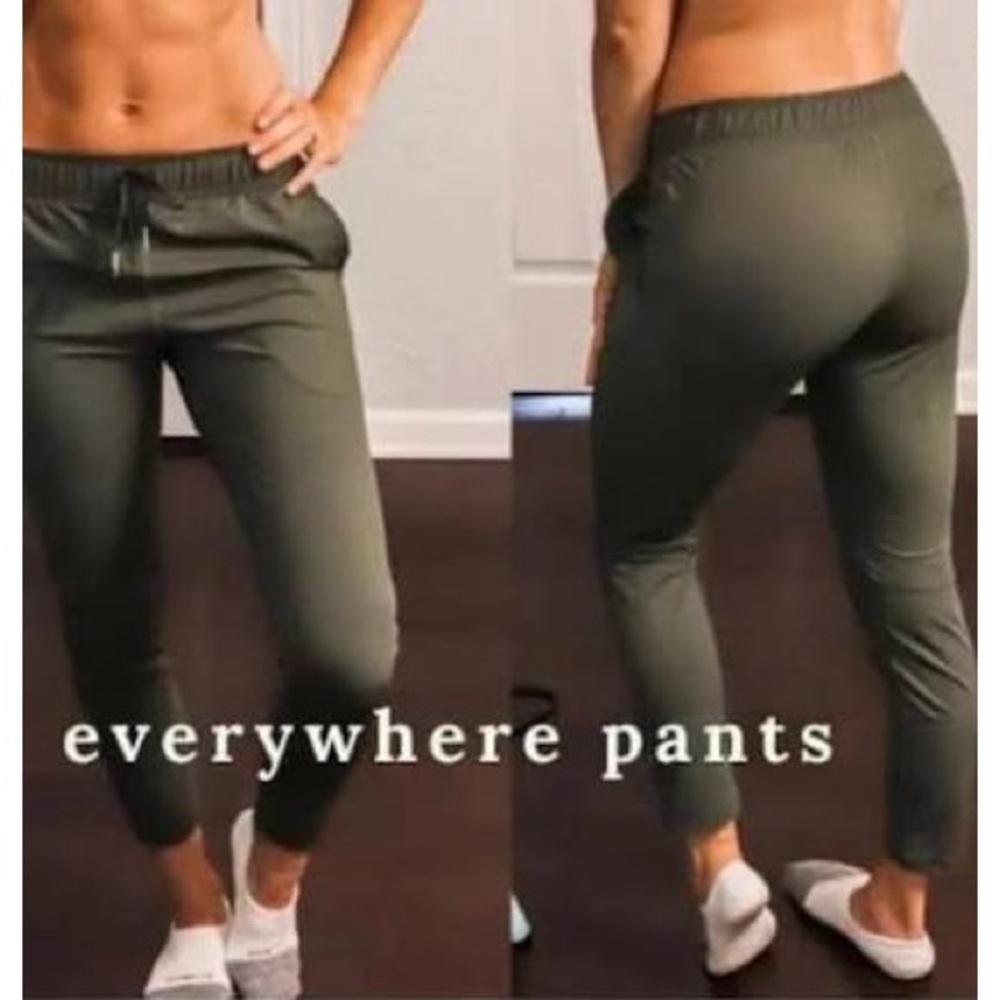 ZYIA everywhere pant olive green XL